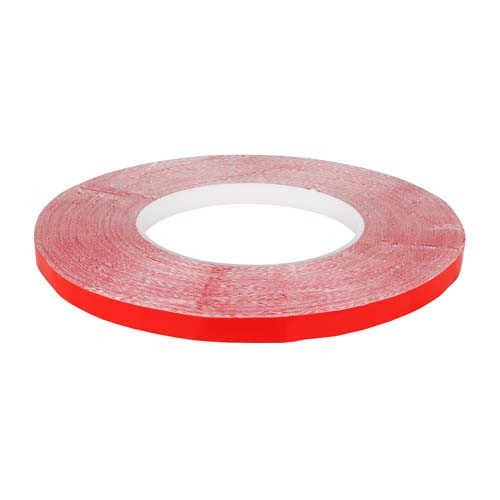 Скотч AT-2s-200-78-50-RED (7,8 мм х 50м) тканинна основа, червоний