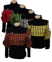 Гольф светр жіночий теплий, акрилова жіноча водолазка (джемпер)