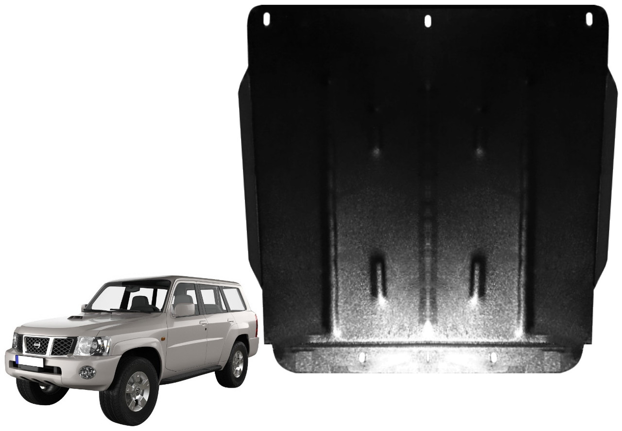 Захист КПП Nissan Patrol Y61 1997-2010