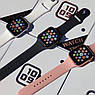 Розумний годинник Смарт-годинник Smart Watch T500 із сенсорним екраном і пульсометром голосового виклику білий + подарунок, фото 8