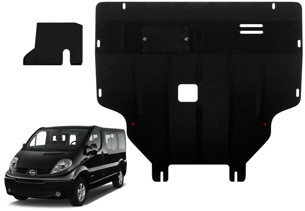 Захист двигуна Nissan Primastar 2002-2016