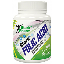 Folic Acid 400 мкг Stark Pharm 200 таб