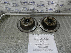 Диск гальмівний задній Nissan Juke 2010-2017 43206JD00A (Арт.67)