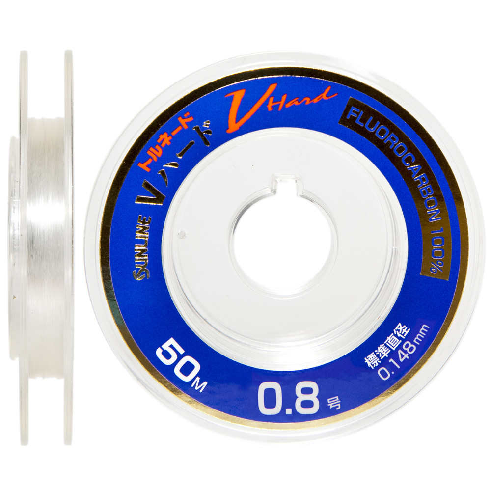 Флюорокарбон Sunline FC Tornado V Hard HG 50m #0.8/0.148mm 1.5kg
