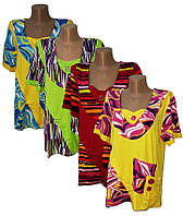 Блуза — туніка жіноча з кишенями, трикотажні жіночі футболки літні