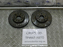 Диск гальмівний передній Chevrolet Cruze 2009-2016 13502045 (Арт.2045)