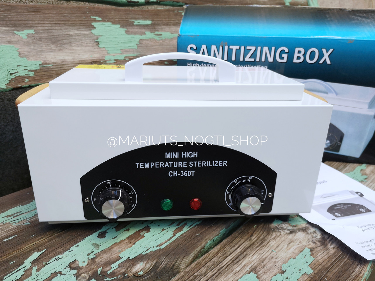 Сухожаровой шкаф для стерилизации маникюрных инструментов CH-360T ...