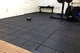 Гумове спортивне (підлогове) покриття для дитячих майданчиків, спортзал 35мм OSPORT (П35), фото 9