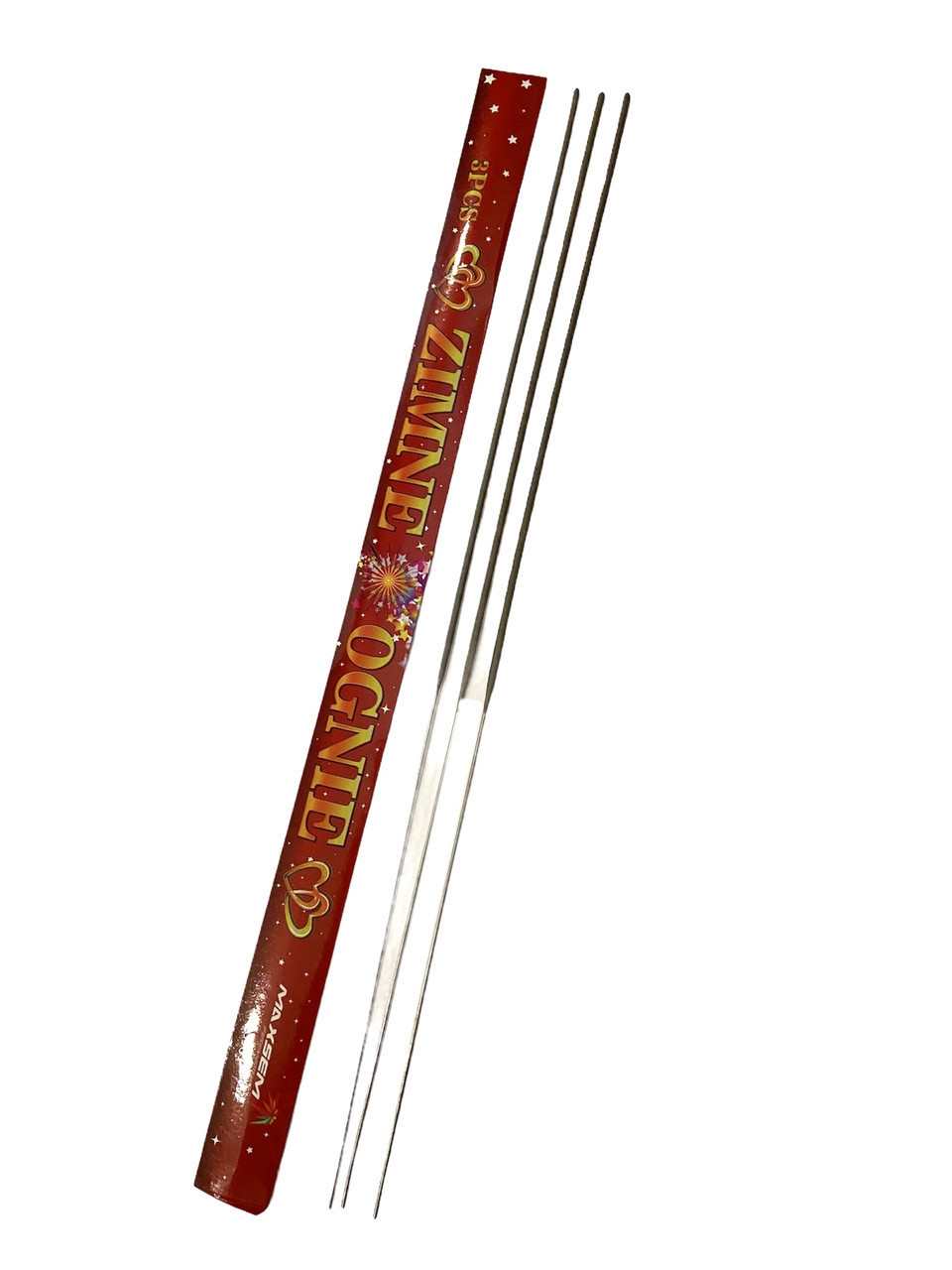 Бенгальські вогні 70 см горіння 170 сек Maxsem 0981, 3 шт/уп