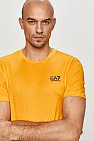 Чоловіча футболка EA7 Emporio Armani, жовта армані