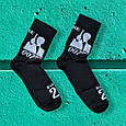 Високі шкарпетки з принтом джеймс бонд 007 чорні 36-44, фото 3