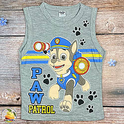 Дитяча майка "Щенячий патруль" для хлопчика Розміри: 2,3,4,5 років (01875-2)