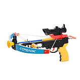 Арбалет M 0010, стріли на присосках, приціл, лазер, мішень, сагайдак, фото 2