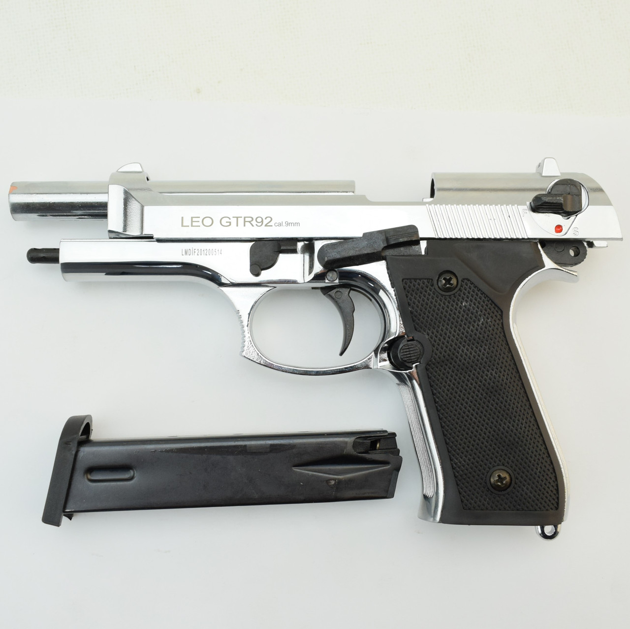 Купить Пистолет сигнальный Carrera Arms Leo GTR92 Shiny Chrome, цена 2480  грн —  (ID#1381390382)