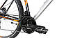 Гірський алюмінієвий велосипед Crosser Inspiron 29"рама 19" комплектація Shimano,швидке зняття коліс чорно-червоні, фото 2