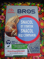 Брос від равликів Снаколь (Bros Snacol), 1 кг + 100 г — гранули для боротьби з равликами та слизнями бросс препарат