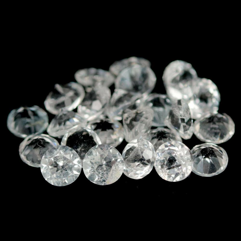 3.14 карат Природний топаз Бразилії 3 мм. 22 шт., фото 1