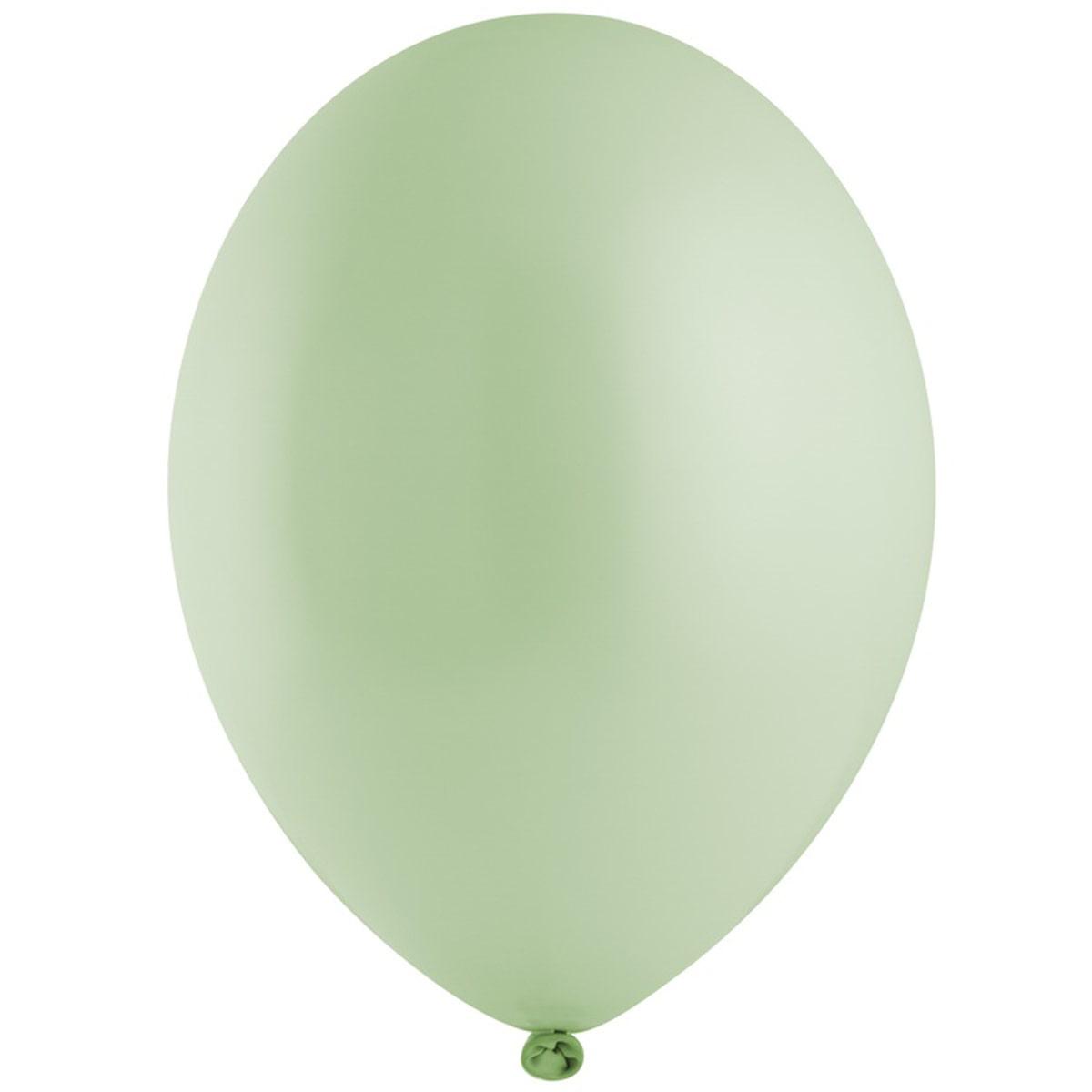 Латексна кулька Belbal зелена Kiwi макарун (452) пастель В105 12" (30 см) 1 шт