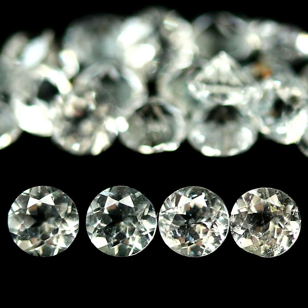 3.16 карат Природний топаз Бразилії 3 мм. 23 шт.