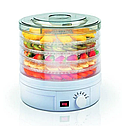 Сушарка для овочів і фруктів FOOD DEHYDRATOR WF260 500 W Біла, фото 4