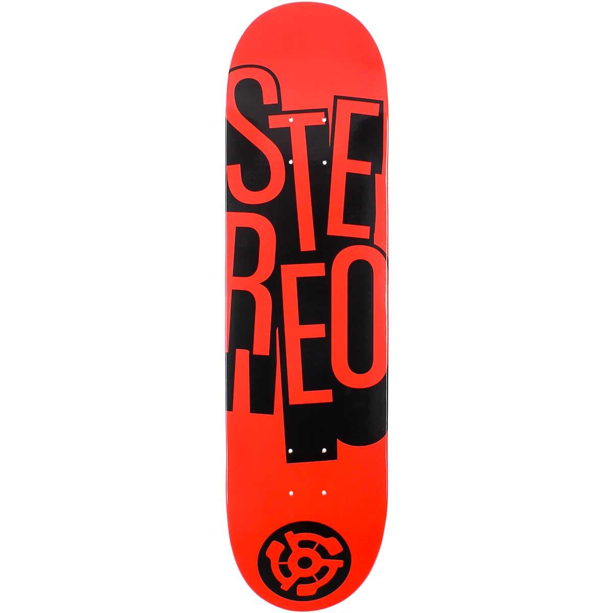 Дека для скейтборда STEREO Stacked Red 8.0