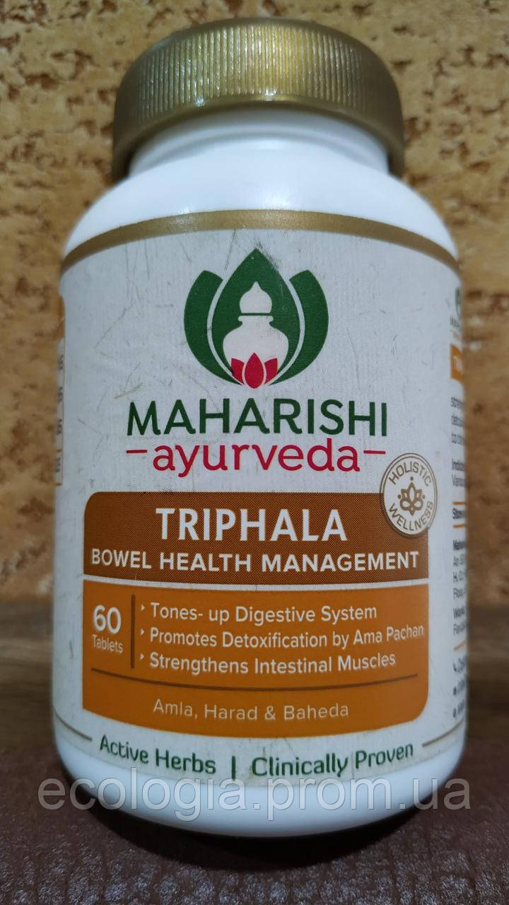 Triphala Maharishi Ayurveda 60 Tabl Трифала Общее Укрепление Похудение