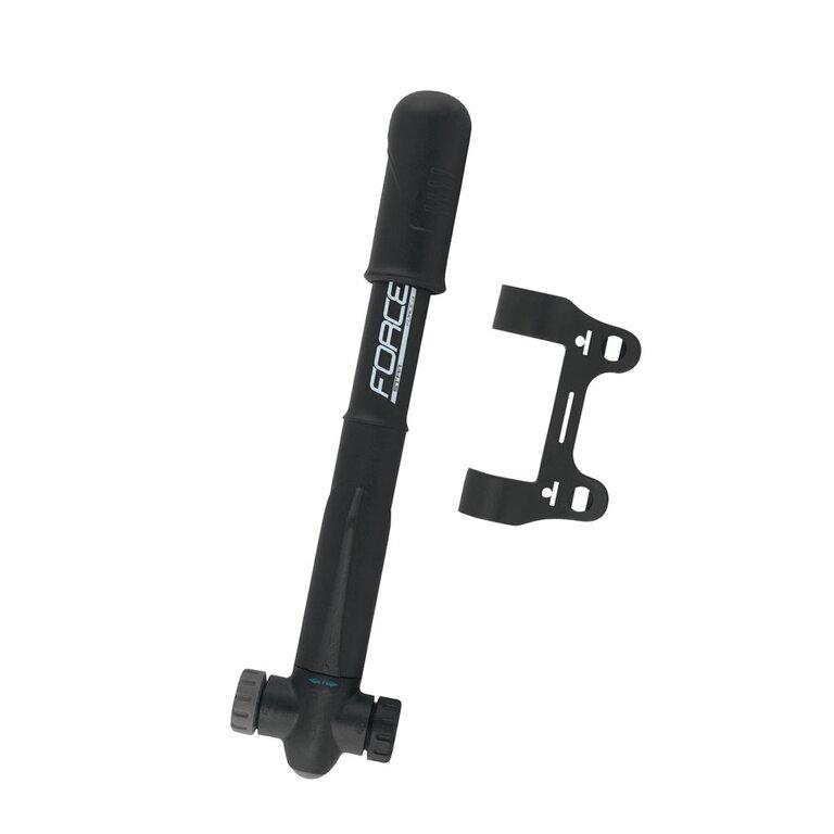 Насос для велосипеда FORCE Star Duo telescope (чорний)