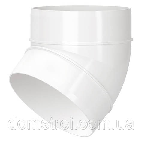 Коліно вент. 100/45°, фото 1