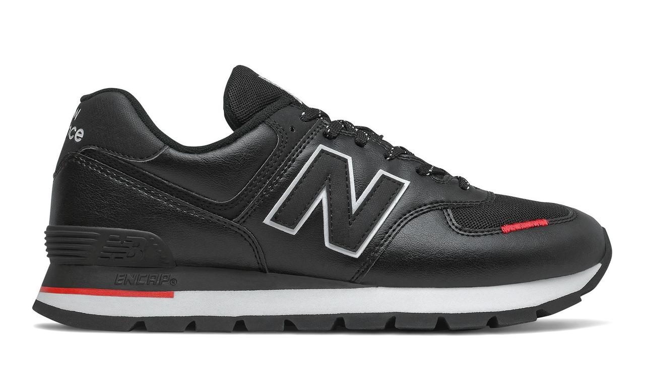 Кросівки new balance 574luc чоловічі (шкіряні) оригінал 40 / 25cm / us-7 / uk-6.5