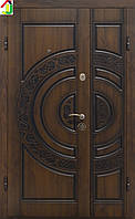 Дверь входная Министерство дверей металл/МДФ ПВ-82V Дуб темный Vinorit (Патина) двери бронированные, для дома