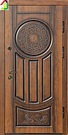 Дверь входная Министерство дверей металл/МДФ ПВ-61V Дуб темный Vinorit (Патина) двери бронированные, для дома