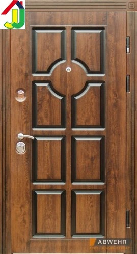 Дверь металлическая Абвер Kale Miranda 279 Vinorit Дуб Темный + Патина для улицы - фото 1 - id-p1412072452