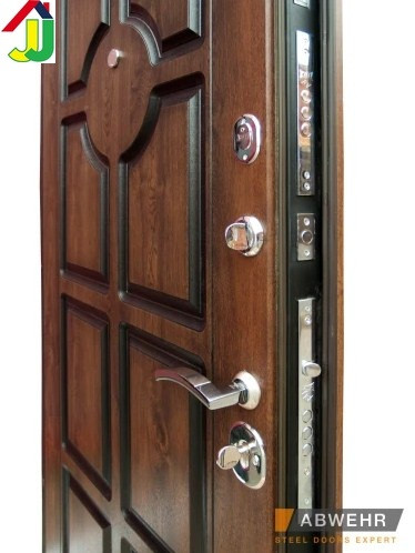 Дверь металлическая Абвер Kale Miranda 279 Vinorit Дуб Темный + Патина для улицы - фото 3 - id-p1412072452