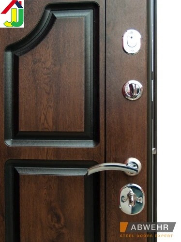 Дверь металлическая Абвер Kale Miranda 279 Vinorit Дуб Темный + Патина для улицы - фото 4 - id-p1412072452