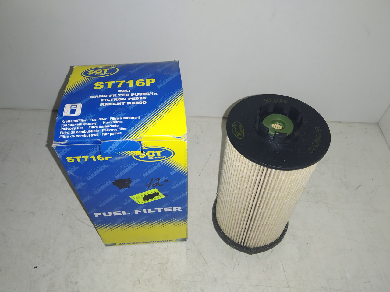 SCT Фільтр паливний DAF 75CF, 85FC Mercedes Benz Actros, фото 1