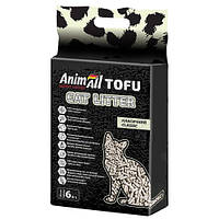 Наполнитель туалетов для кошек AnimAll Tofu Classic без запаха 2.6 кг (6 л)