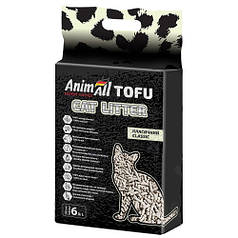 Наповнювач туалетів для котів AnimAll Tofu Classic без запаху 2.6 кг (6 л)