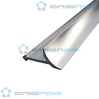 Кут внутрішній для плитки алюмінієвий 2,71 м срібло ПАС-3096 / окантувальний профіль