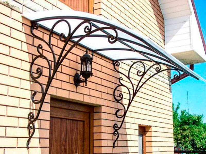 Розрахувати навіс із металу