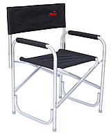 Кресло раскладное для отдыха на природе со спинкой и подлокотниками Директорский стул Tramp TRF-001