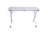 Складаний стіл з алюмінієвою стільницею Tramp Roll-120 (120x60x70 см) TRF-064, фото 2