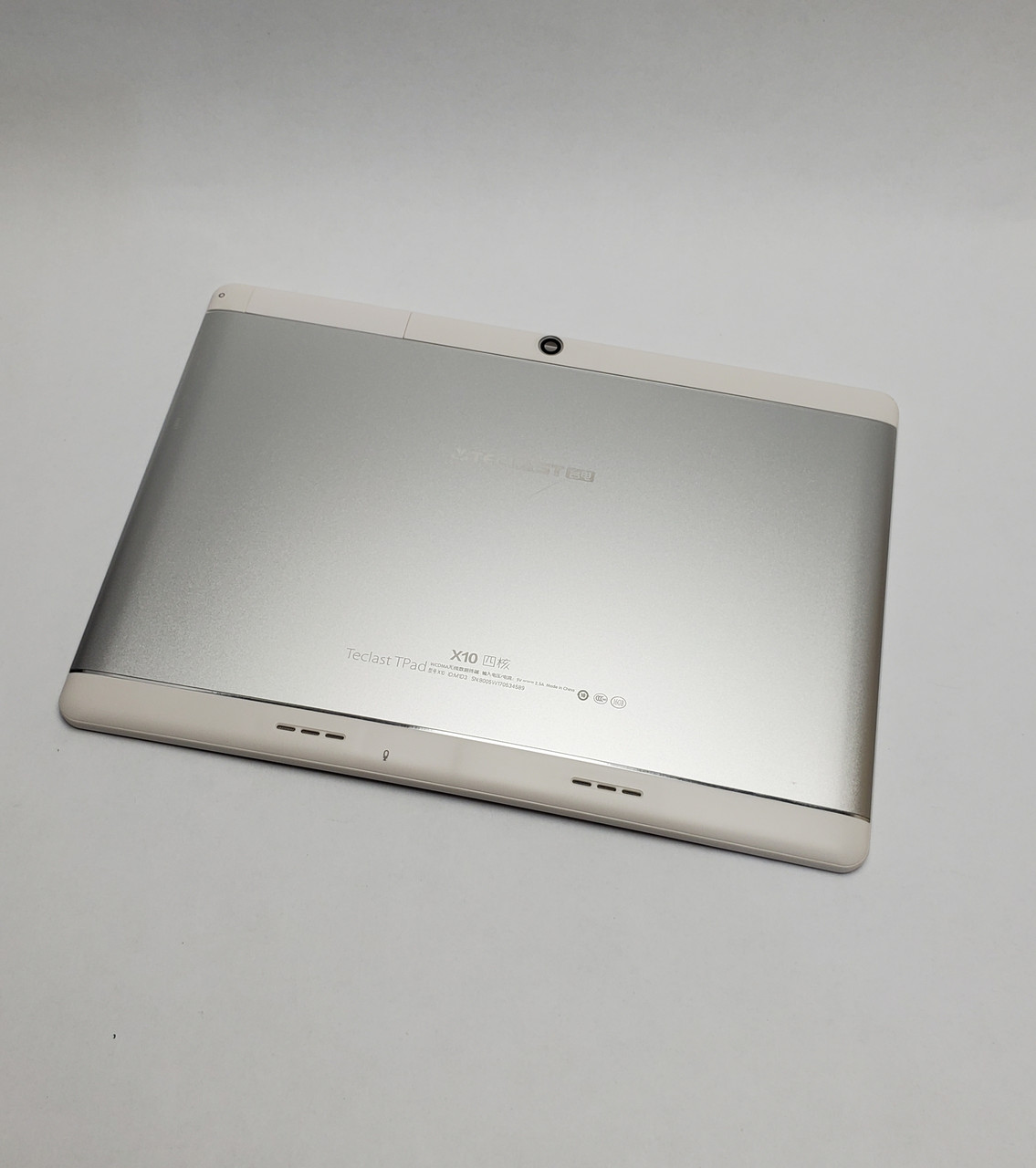 Кришка teclast tpad x10 (m1d3) срібло сервісний оригінал з розборки