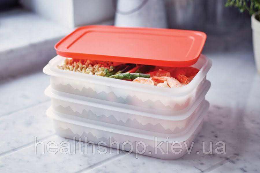 Складовий охолоджуючий лоток 3 шт. (675 мл) Tupperware (Оригінал) Тапервер