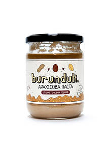 Арахісова паста Burunduk Peanut Butter 250 г зі шматочками горіхів