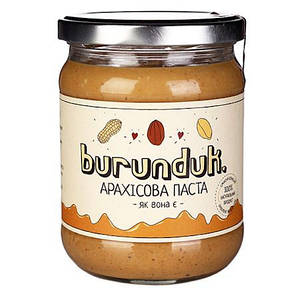 Арахісова паста Burunduk Peanut Butter 250 г класична