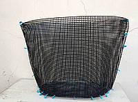 Канва для сумки пластиковая шоппер шопер 40см черная (4719)