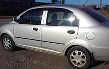 Ветровики Chery QQ 6 Sd/Hb  2006-2010 VL Tuning