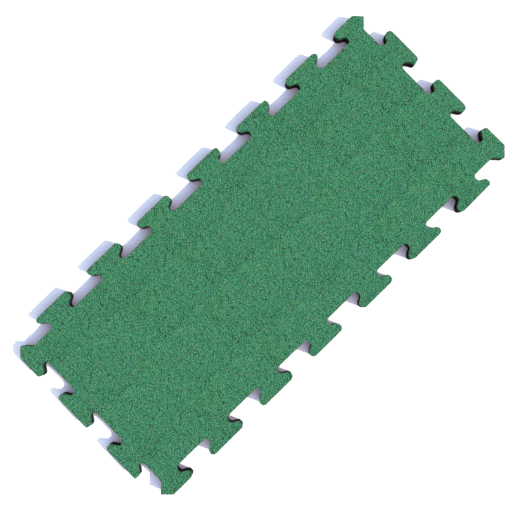 Гумовий пазл PuzzleGym 20 мм (зелений)