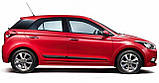 Молдинги на двері для Hyundai i20 Mk2 2014-2020, фото 2
