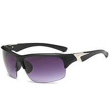 Захисні окуляри, окуляри для стрільби, сонцезахисні, вело, тактичні Metal arrow Сірий градієнт